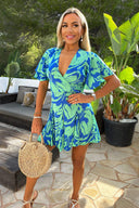 1735579237_Green-And-Blue-Abstract-Printed-Wrap-Top-Skater-Mini-Dress-3.jpg