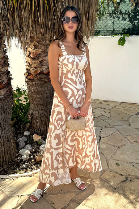 1735831321_Stone-And-Cream-Abstract-Print-Shirred-Straps-Button-Detail-Midi-Dress-2.jpg