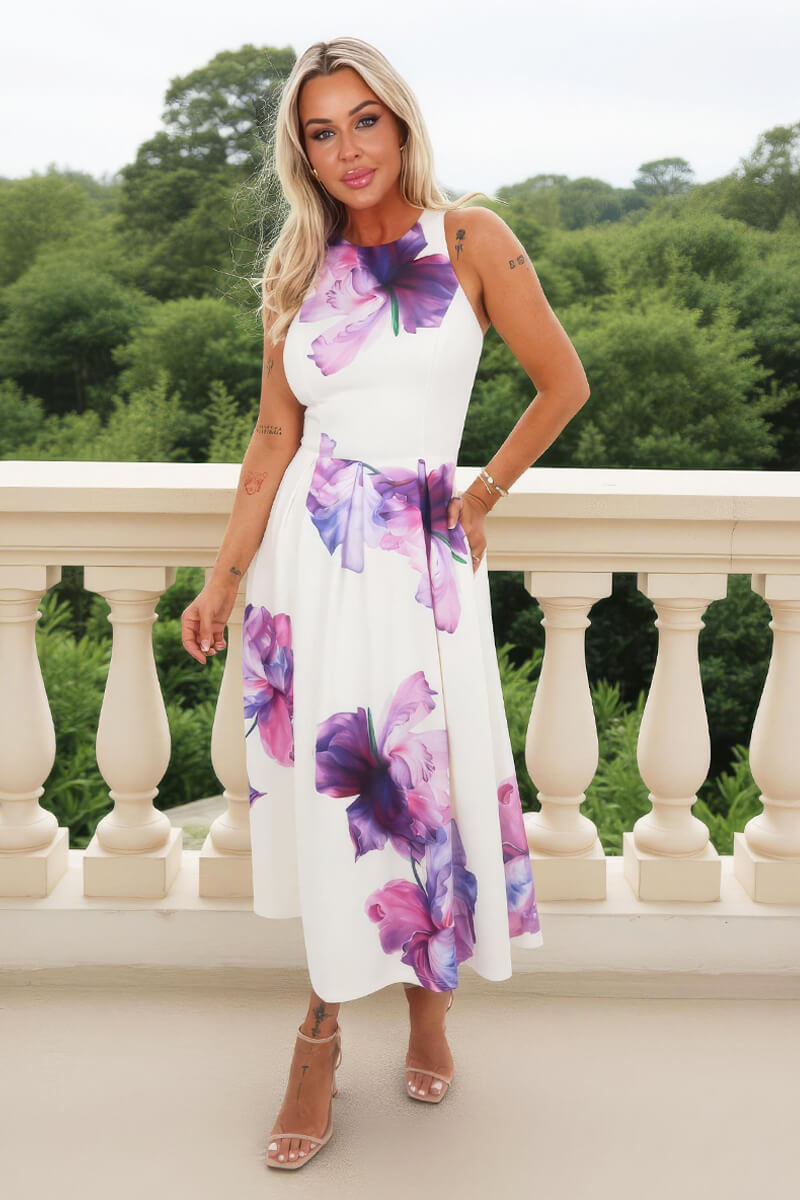 1768843592_Lilac-And-Cream-Floral-Print-Racer-Neck-Pleated-Midi-Dress-2.jpg