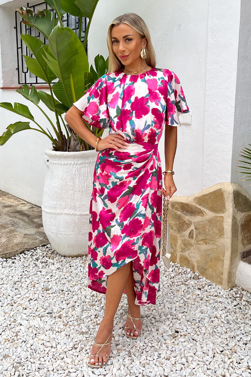 1769701509_Multi-Floral-Print-Butterfly-Sleeve-Gathered-Side-Midi-Dress-1.jpg