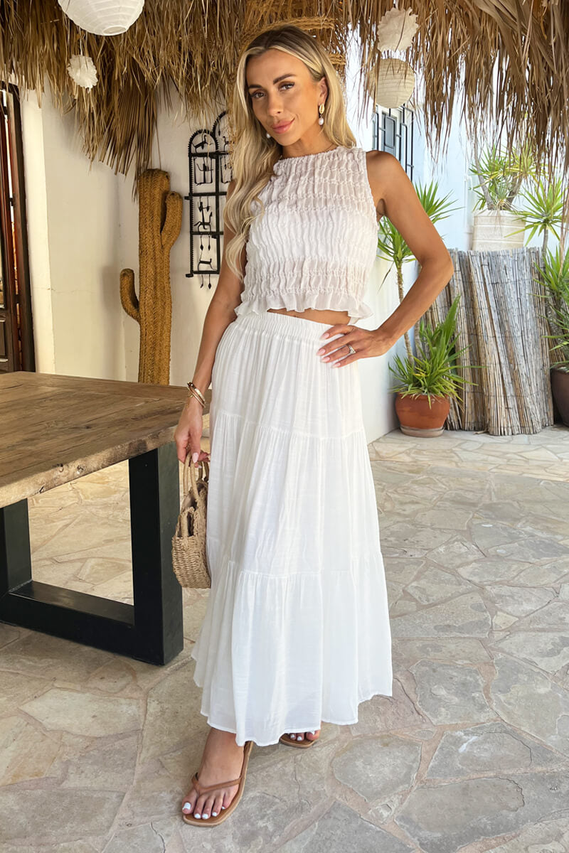 1774627097_White-Round-Neck-Shirred-Crop-Top-2.jpg